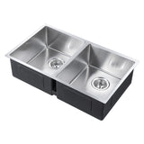 Zen Double Kitchen Sink 810mm Stainless Steel