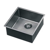 Zen Single Kitchen Sink 450mm - Gunmetal