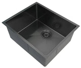 AXON Single Bowl Sink - Gun Metal 450 x 450 x 220mm