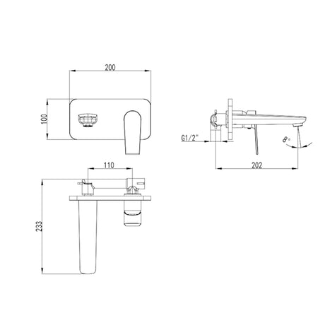 HALE Basin/Bath Mixer Chrome