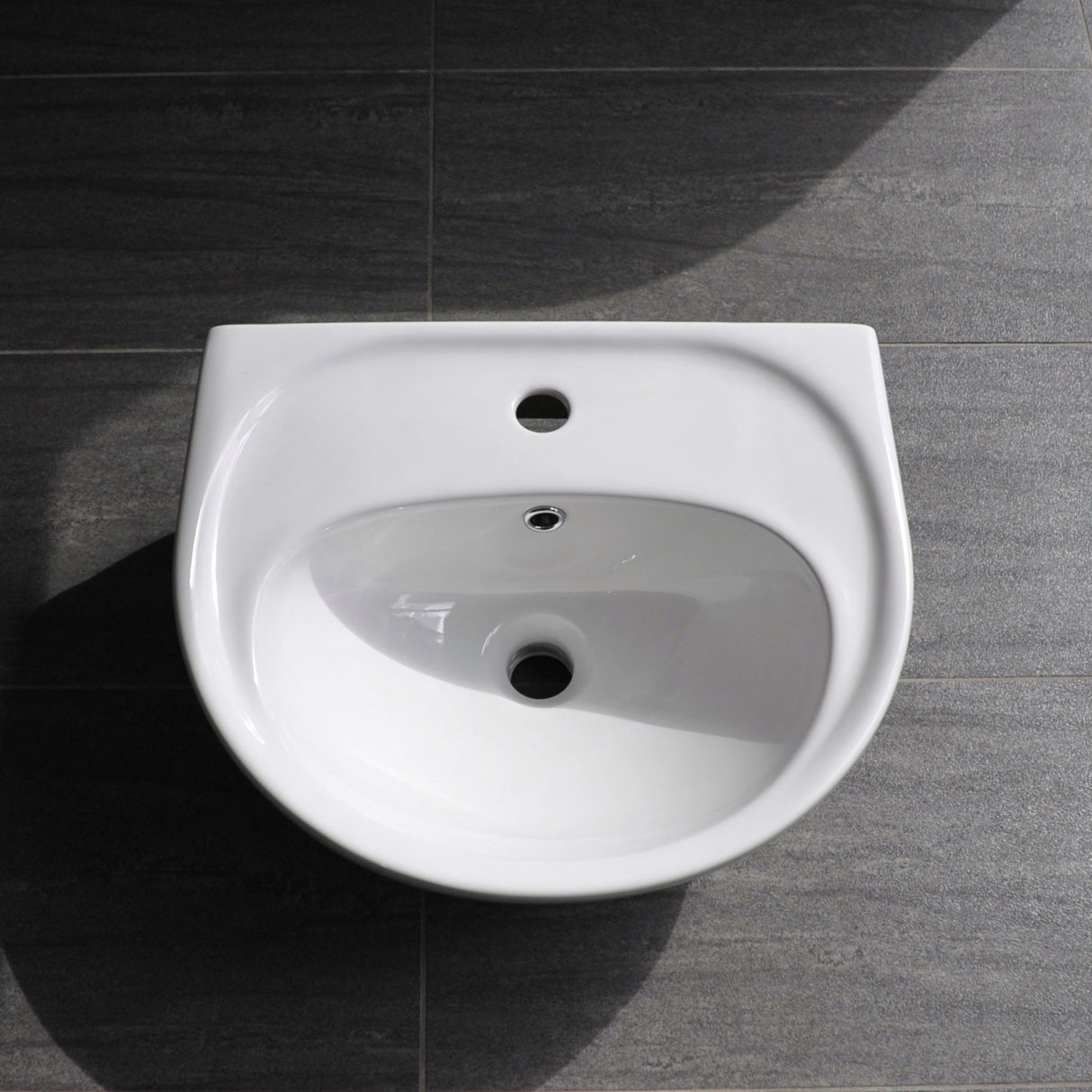 Wall Hung Basin - Half Circle