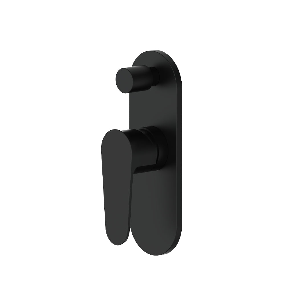 MIA Shower/Wall Diverter Mixer Black