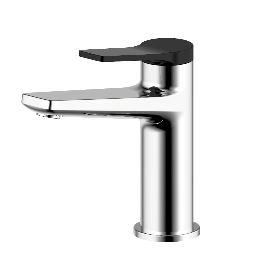 DORA Basin Mixer - Chrome & Black