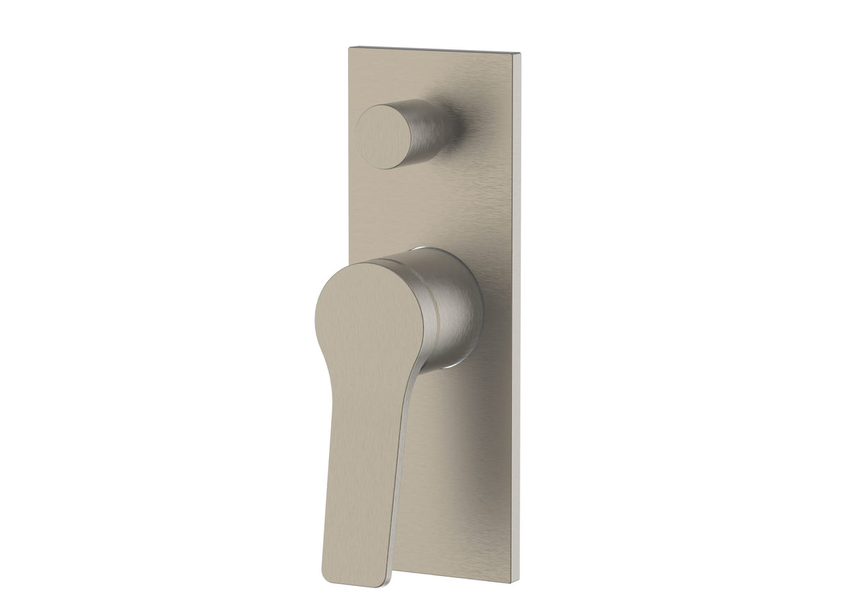 DORA Shower/Wall Diverter Mixer - Brushed Nickel