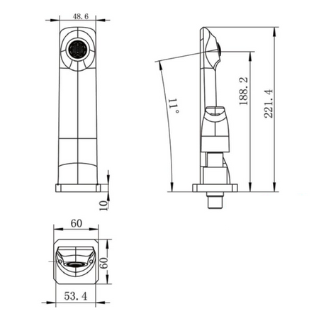 Esperia Bath Spout